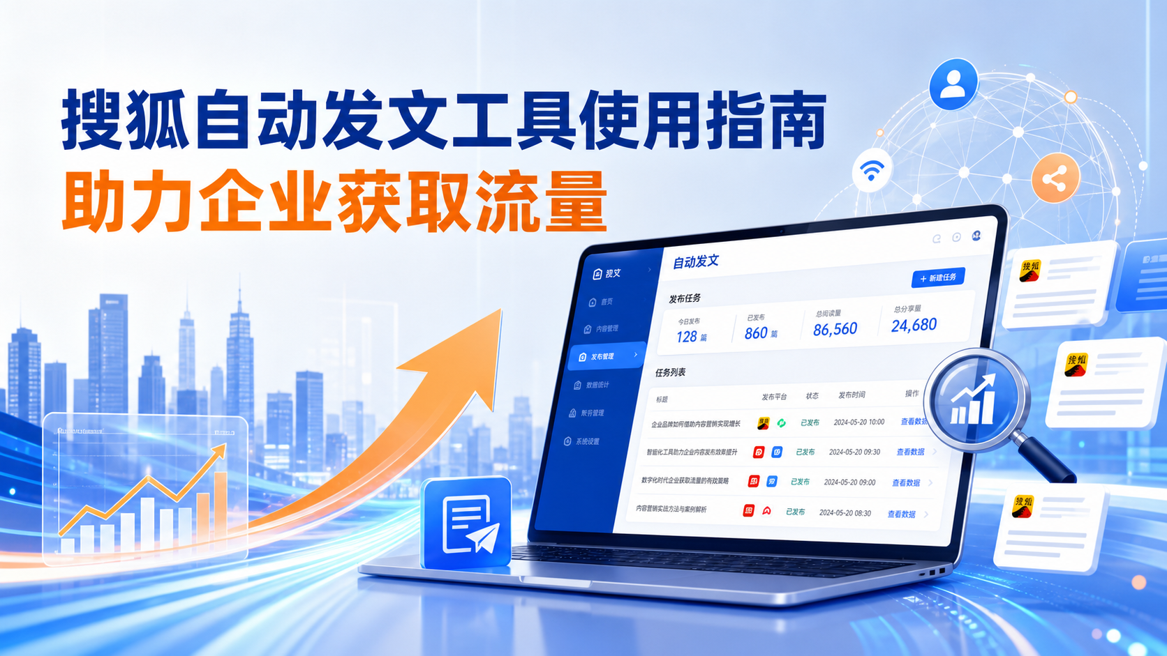 搜狐自动发文工具的使用指南：助力安康企业获取流量